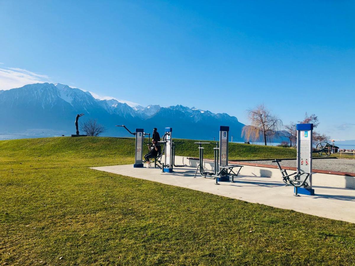 Spacious Apartment With Lake View | 35 Montreux Exterior photo